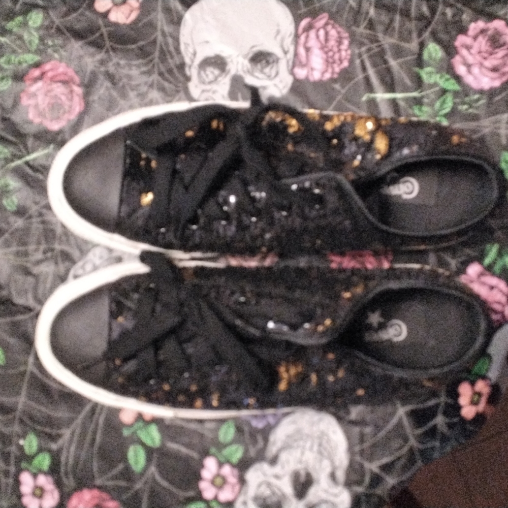 Sequin Converse